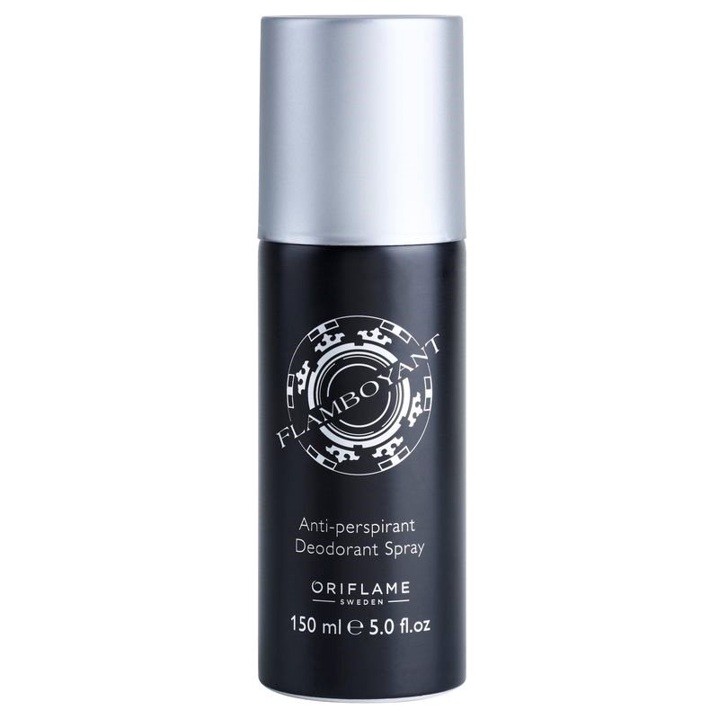 Oriflame Flamboyant дезодорант-спрей для чоловіків
Oriflame Flamboyant дезодорант-спрей для чоловіків