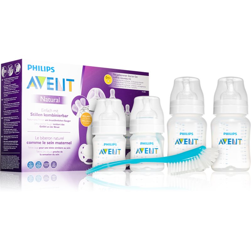 Philips Avent Natural 2.0 Newborn подарунковий набір White (для малюків до року) White
Philips Avent Natural 2.0 Newborn подарунковий набір White (для малюків до року) White