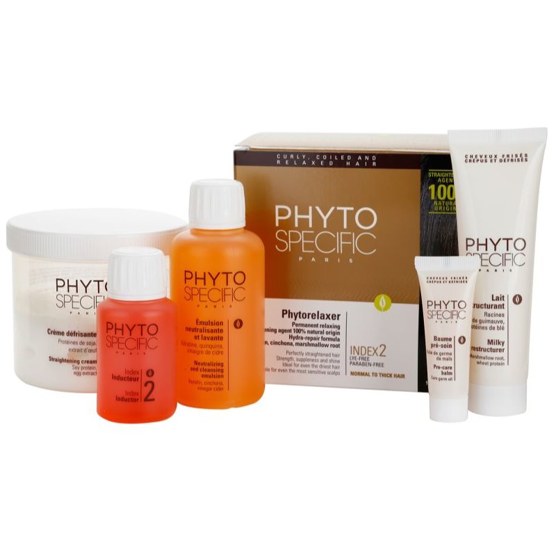 Phyto Specific Phytorelaxer набір для вирівнювання нормального та товстого волосся
Phyto Specific Phytorelaxer набір для вирівнювання нормального та товстого волосся