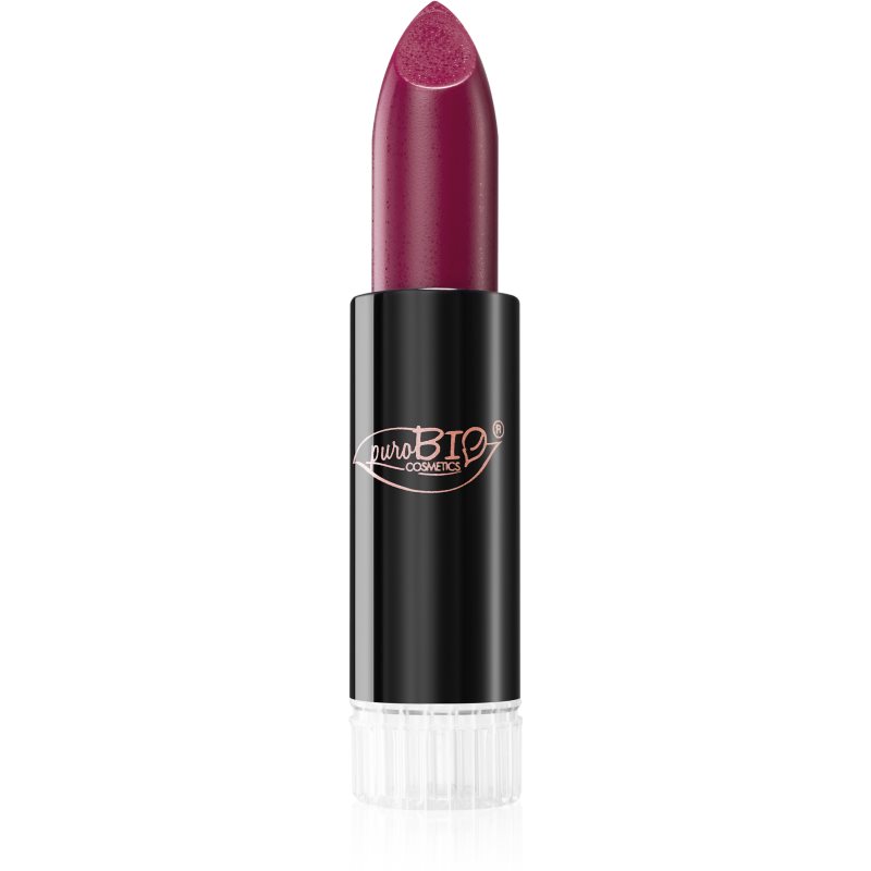 puroBIO Cosmetics Creamy Matte krémový rúž náhradná náplň odtieň 102 Fucsia Scuro 4,4 g