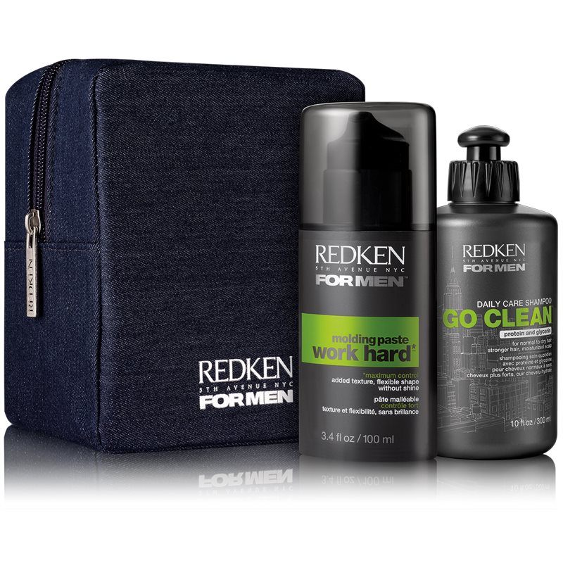 Redken For Men Go Clean косметичний набір I. (для сухого та нормального волосся) для чоловіків
Redken For Men Go Clean косметичний набір I. (для сухого та нормального волосся) для чоловіків