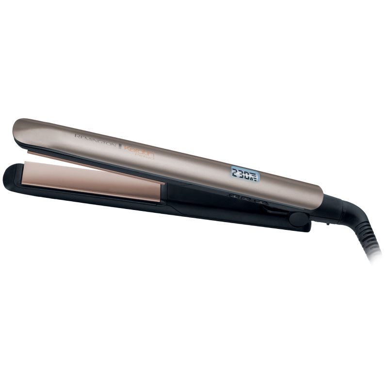 Remington Keratin Protect S8540 випрямляч для волосся керамічна поверхня наповнена кератином і мигдалевою олією
Remington Keratin Protect S8540 випрямляч для волосся керамічна поверхня наповнена кератином і мигдалевою олією