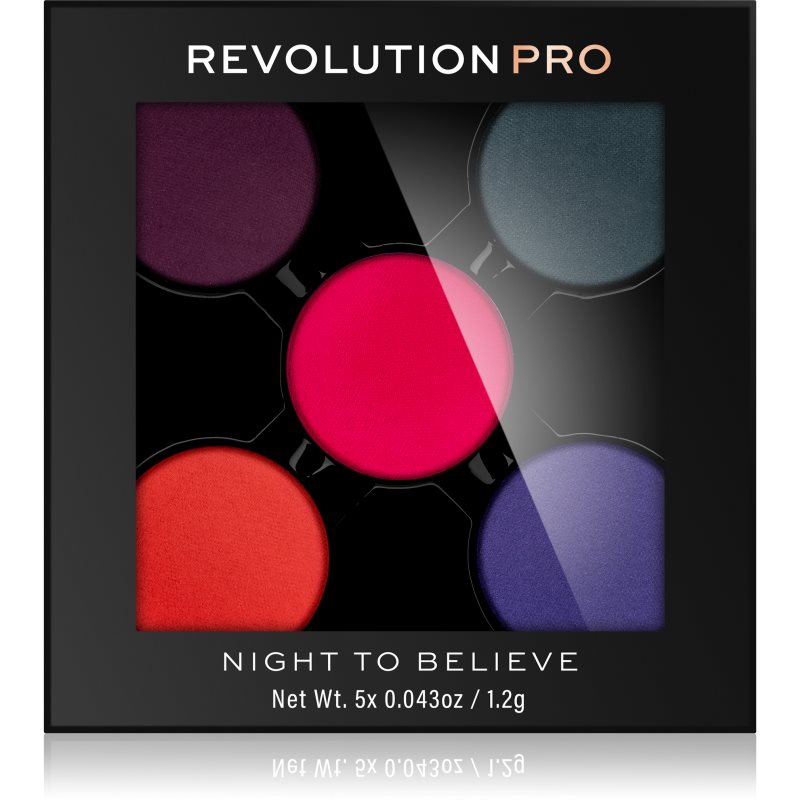 Revolution PRO Refill тіні для повік для доповнення до палетки відтінок Night to Believe
Revolution PRO Refill тіні для повік для доповнення до палетки відтінок Night to Believe