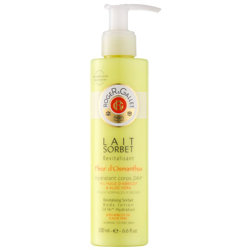 Roger & Gallet Fleur d'Osmanthus відновлююче молочко для тіла для нормальної та сухої шкіри
Roger & Gallet Fleur d'Osmanthus відновлююче молочко для тіла для нормальної та сухої шкіри