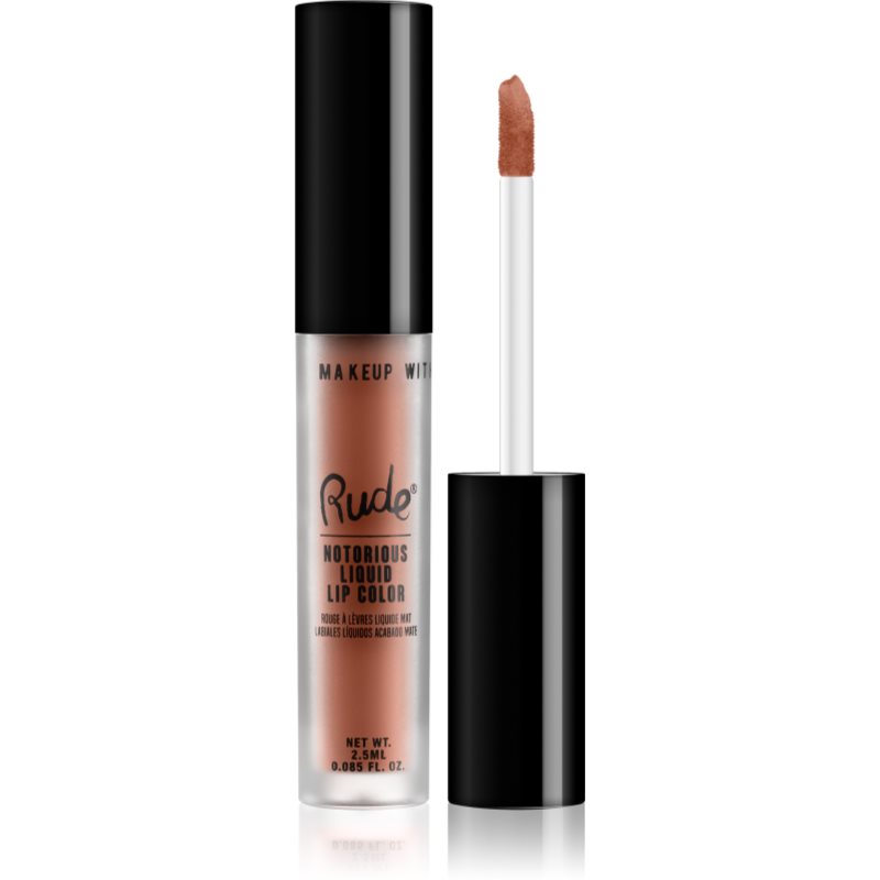 Rude Cosmetics Notorious рідка губна помада з матуючим ефектом відтінок 65503 Below the Belt
Rude Cosmetics Notorious рідка губна помада з матуючим ефектом відтінок 65503 Below the Belt