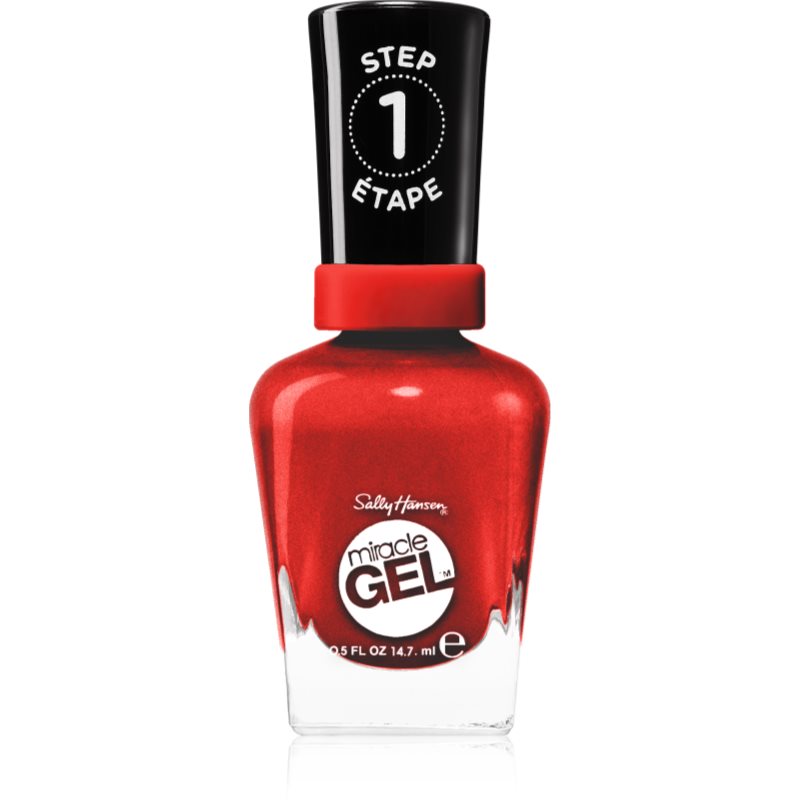 Sally Hansen Miracle Gel™ Гелевий лак для нігтів без використання UV/ LED лампи відтінок 446 Red-y, Set, Run
Sally Hansen Miracle Gel™ Гелевий лак для нігтів без використання UV/ LED лампи відтінок 446 Red-y, Set, Run