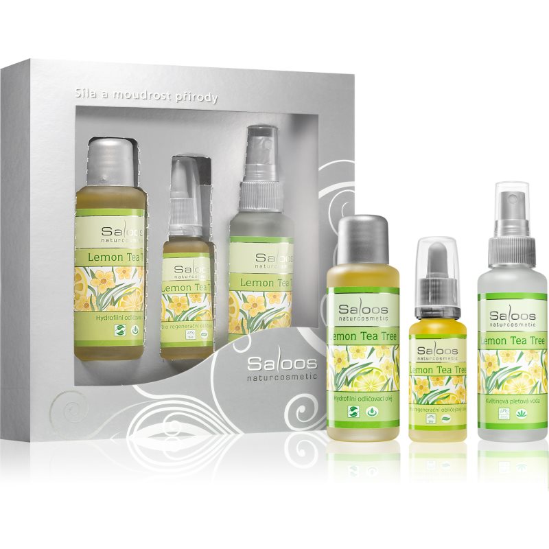 Saloos 3 Steps To Beauty Lemon Tea Tree подарунковий набір (для проблемної та жирної шкіри)
Saloos 3 Steps To Beauty Lemon Tea Tree подарунковий набір (для проблемної та жирної шкіри)