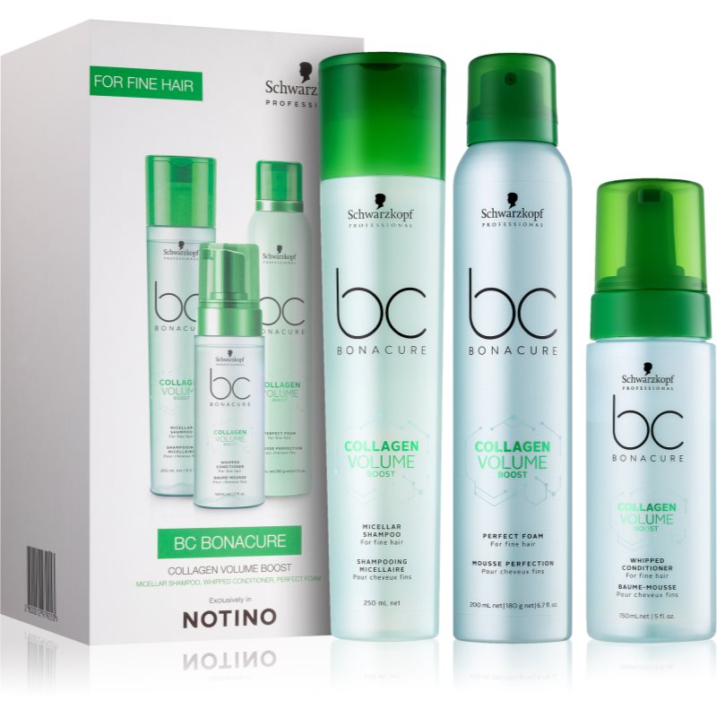 Schwarzkopf Professional BC Bonacure Volume Boost подарунковий набір I. (для тонкого волосся)
Schwarzkopf Professional BC Bonacure Volume Boost подарунковий набір I. (для тонкого волосся)