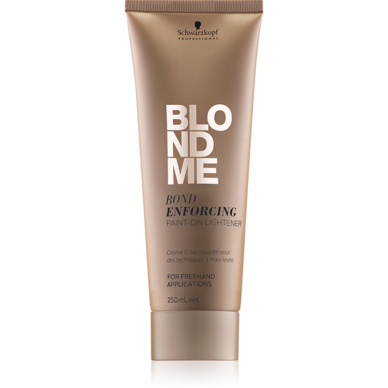 Schwarzkopf Professional Blondme освітлюючий крем без аміаку для освітленого волосся
Schwarzkopf Professional Blondme освітлюючий крем без аміаку для освітленого волосся