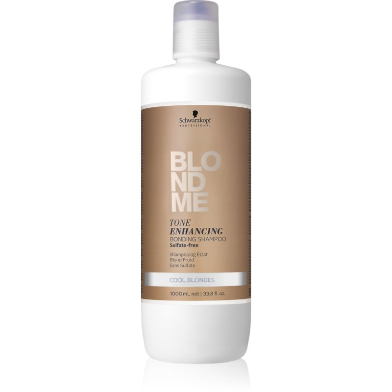 Schwarzkopf Professional Blondme безсульфатний шампунь для холодних відтінків блонд
Schwarzkopf Professional Blondme безсульфатний шампунь для холодних відтінків блонд