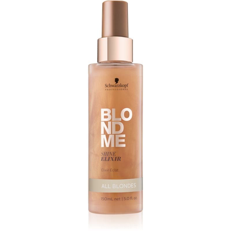 Schwarzkopf Professional Blondme незмивний еліксир для більш інтенсивного блиску всіх відтінків блонд волосся
Schwarzkopf Professional Blondme незмивний еліксир для більш інтенсивного блиску всіх відтінків блонд волосся
