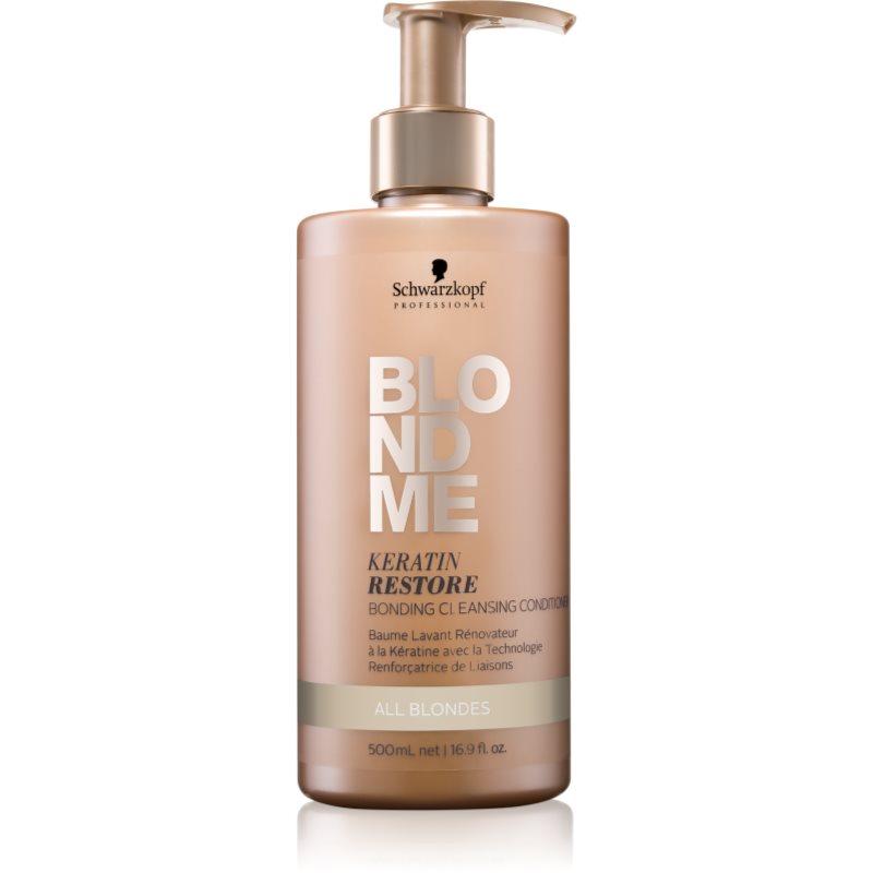 Schwarzkopf Professional Blondme очищаючий кондиціонер для всих типів блонд волосся
Schwarzkopf Professional Blondme очищаючий кондиціонер для всих типів блонд волосся