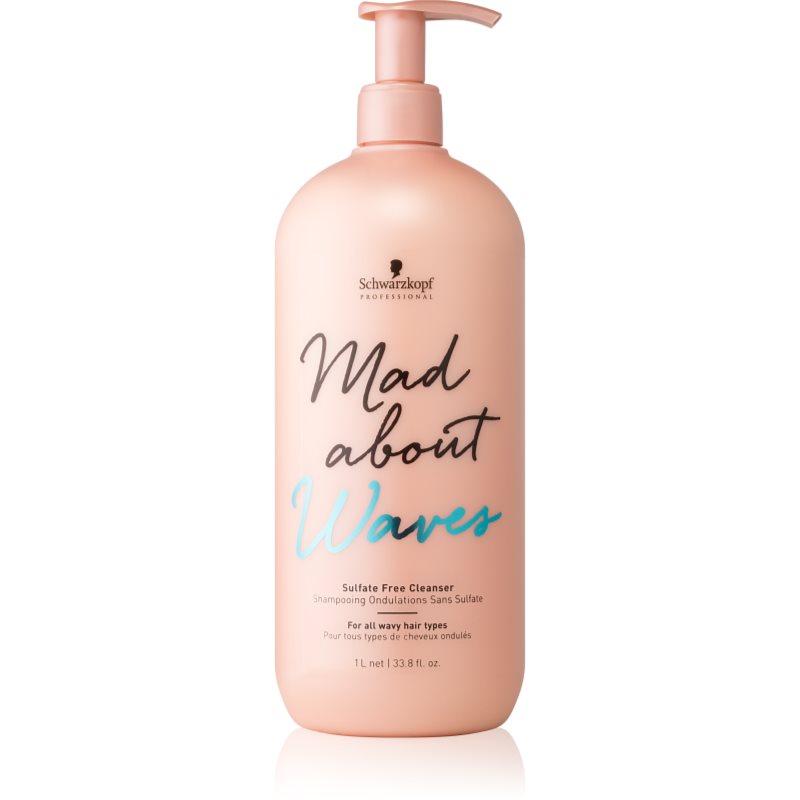 Schwarzkopf Professional Mad About Waves зволожуючий шампунь для кучерявого волосся
Schwarzkopf Professional Mad About Waves зволожуючий шампунь для кучерявого волосся