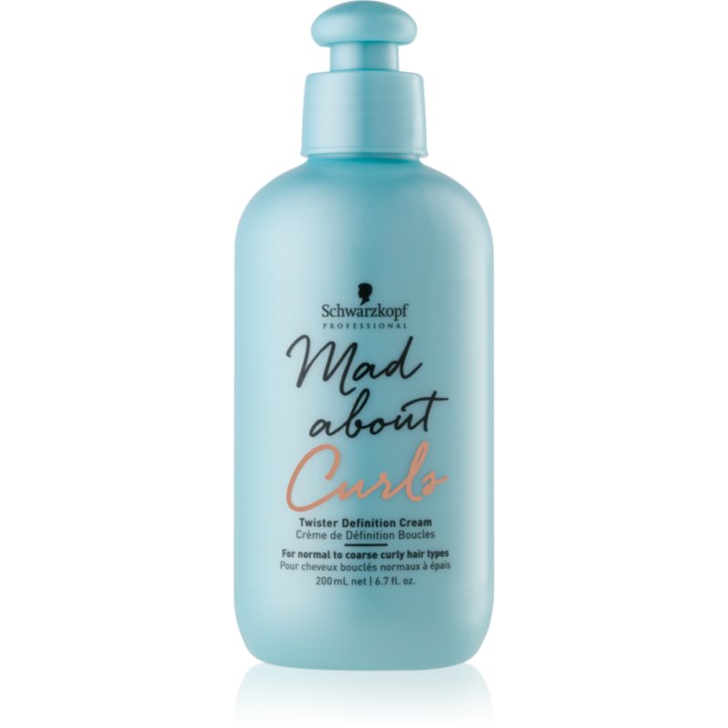 Schwarzkopf Professional Mad About Curls збагачений зволожуючий крем для кучерявого волосся
Schwarzkopf Professional Mad About Curls збагачений зволожуючий крем для кучерявого волосся