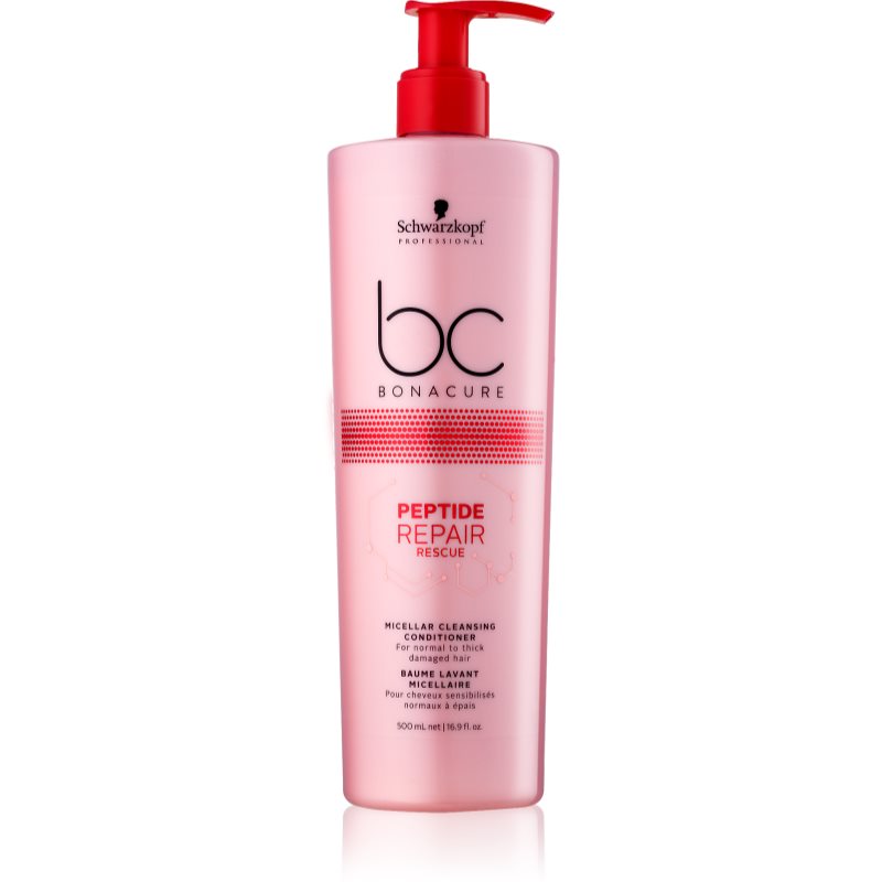 Schwarzkopf Professional BC Bonacure Peptide Repair Rescue міцелярний очисний кондиціонер для пошкодженого волосся
Schwarzkopf Professional BC Bonacure Peptide Repair Rescue міцелярний очисний кондиціонер для пошкодженого волосся