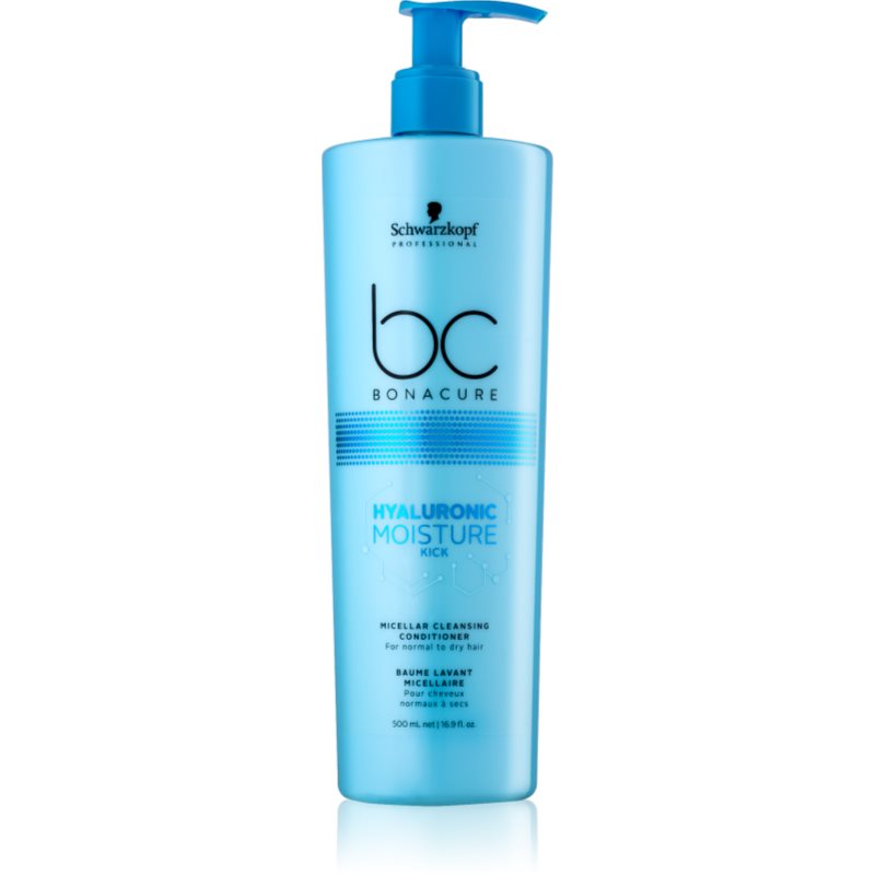 Schwarzkopf Professional BC Bonacure Hyaluronic Moisture Kick міцелярний очисний кондиціонер для сухого волосся
Schwarzkopf Professional BC Bonacure Hyaluronic Moisture Kick міцелярний очисний кондиціонер для сухого волосся