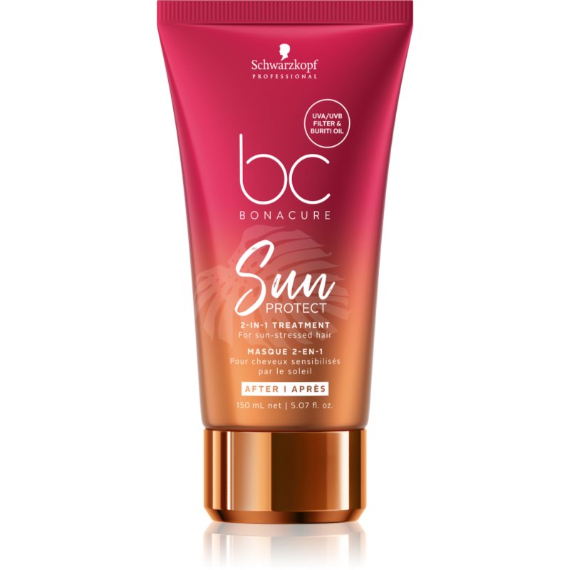 Schwarzkopf Professional BC Bonacure Sun Protect відновлюючий та зміцнюючий догляд 2 в 1
Schwarzkopf Professional BC Bonacure Sun Protect відновлюючий та зміцнюючий догляд 2 в 1