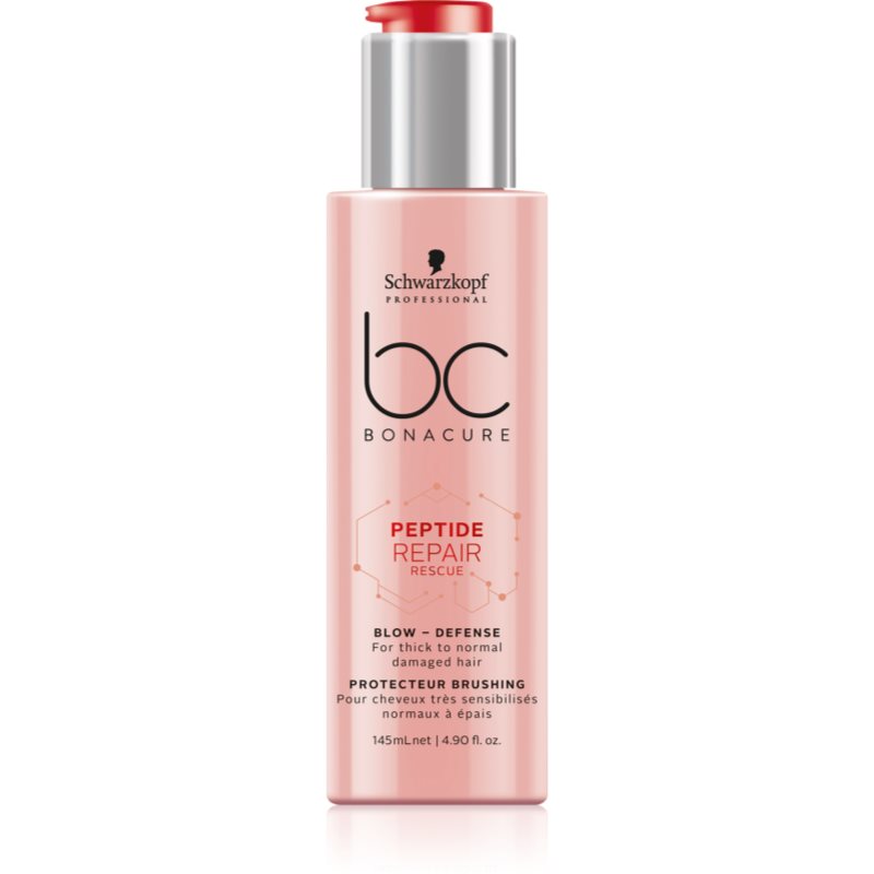 Schwarzkopf Professional BC Bonacure Peptide Repair Rescue поживний та захисний крем для теплового стайлінгу волосся
Schwarzkopf Professional BC Bonacure Peptide Repair Rescue поживний та захисний крем для теплового стайлінгу волосся