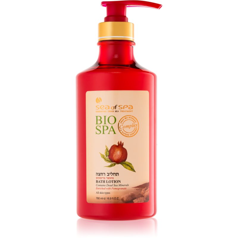 Sea of Spa Bio Spa Pomegranate крем для ванни та душу з мінералами Мертвого моря з ароматом Pomegranate
Sea of Spa Bio Spa Pomegranate крем для ванни та душу з мінералами Мертвого моря з ароматом Pomegranate