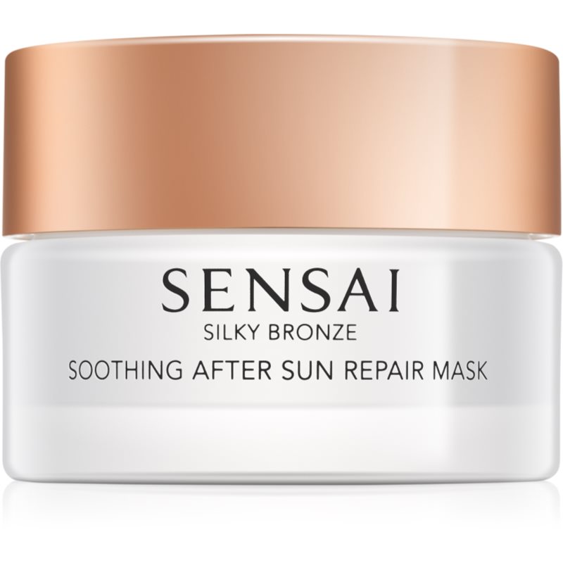 Sensai Silky Bronze Soothing After Sun Repair Mask заспокоююча та зволожуюча маска після засмаги
Sensai Silky Bronze Soothing After Sun Repair Mask заспокоююча та зволожуюча маска після засмаги