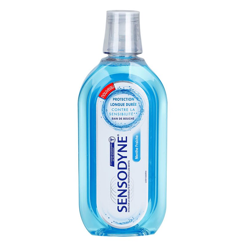 Sensodyne Dental Care рідина для полоскання рота для чутливих зубів присмак Cool Mint
Sensodyne Dental Care рідина для полоскання рота для чутливих зубів присмак Cool Mint