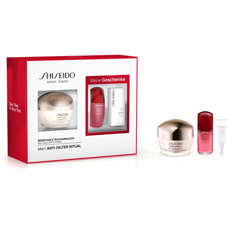 Shiseido Benefiance WrinkleResist24 Day Cream набір XVI. (проти зморшок ) для жінок
Shiseido Benefiance WrinkleResist24 Day Cream набір XVI. (проти зморшок ) для жінок