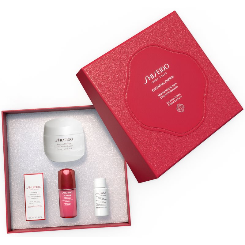 Shiseido Essential Energy Moisturizing Cream подарунковий набір (зі зволожуючим ефектом)
Shiseido Essential Energy Moisturizing Cream подарунковий набір (зі зволожуючим ефектом)