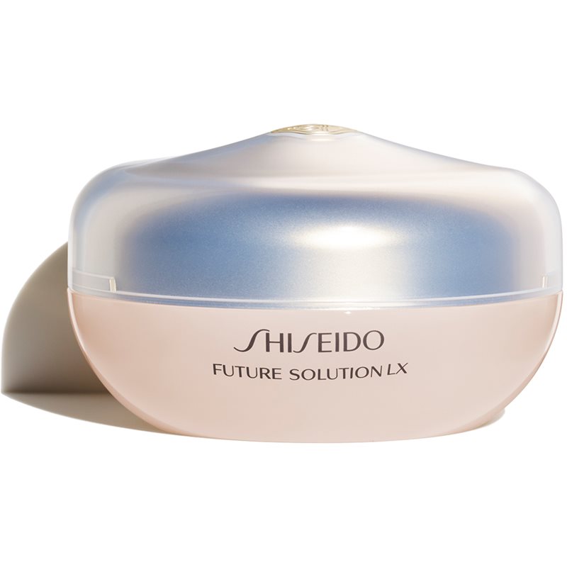 Shiseido Future Solution LX Total Radiance Loose Powder роз'яснююча розсипчаста пудра
Shiseido Future Solution LX Total Radiance Loose Powder роз'яснююча розсипчаста пудра