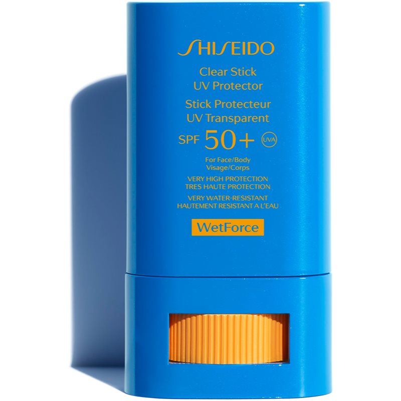 Shiseido Sun Care Clear Stick UV Protector WetForce сонцезахисний крем в тюбику SPF 50
Shiseido Sun Care Clear Stick UV Protector WetForce сонцезахисний крем в тюбику SPF 50