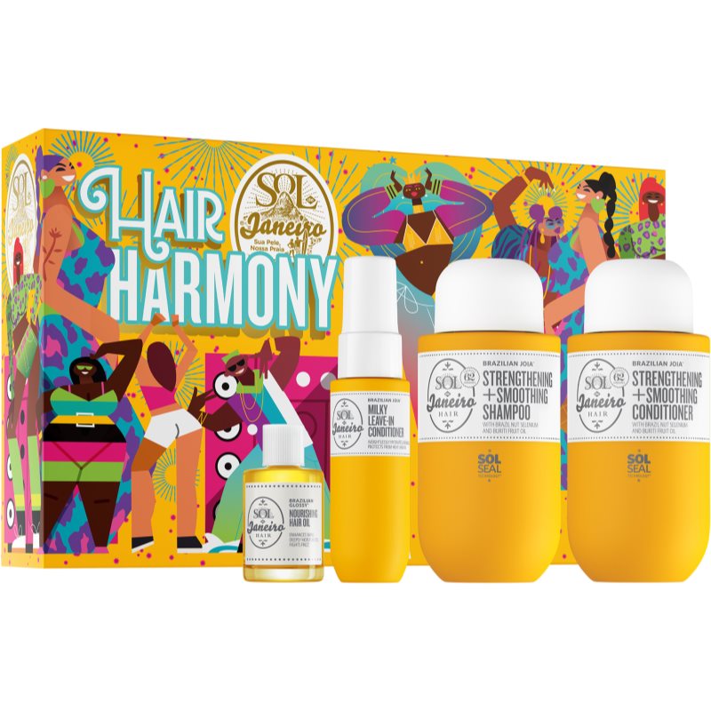 Sol de Janeiro Hair Harmony подарунковий набір (для досконалого вигляду волосся)
Sol de Janeiro Hair Harmony подарунковий набір (для досконалого вигляду волосся)