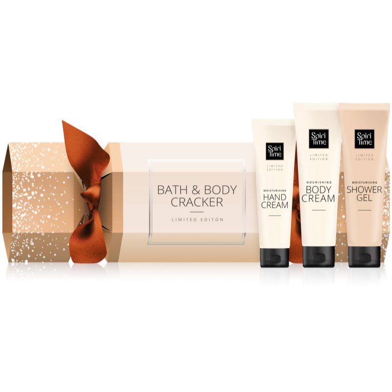 SpiriTime Bath and Body Christmas Cracker подарунковий набір для жінок I.
SpiriTime Bath and Body Christmas Cracker подарунковий набір для жінок I.