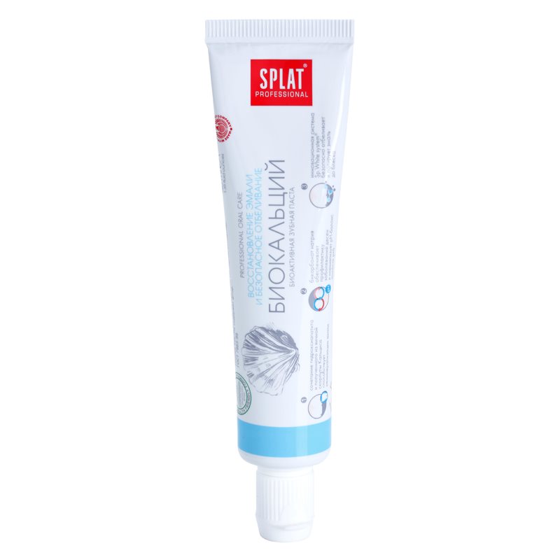 Splat Professional Biocalcium біоактивна зубна паста для відновлення зубної емалі та делікатного відбілювання
Splat Professional Biocalcium біоактивна зубна паста для відновлення зубної емалі та делікатного відбілювання