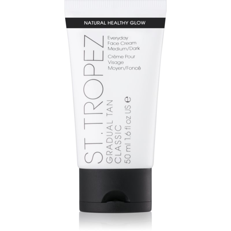 St.Tropez Gradual Tan Classic тонуючий зволожуючий крем для шкіри обличчя для поступової засмаги відтінок Medium/Dark
St.Tropez Gradual Tan Classic тонуючий зволожуючий крем для шкіри обличчя для поступової засмаги відтінок Medium/Dark