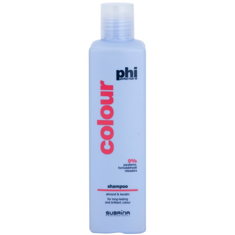 Subrina Professional PHI Colour шампунь для захисту кольору волосся з екстрактом мигдалю
Subrina Professional PHI Colour шампунь для захисту кольору волосся з екстрактом мигдалю