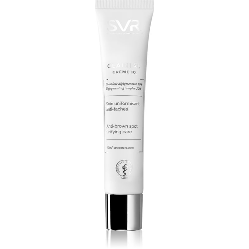 SVR Clairial Crème 10 освітлюючий флюїд проти темних плям
SVR Clairial Crème 10 освітлюючий флюїд проти темних плям