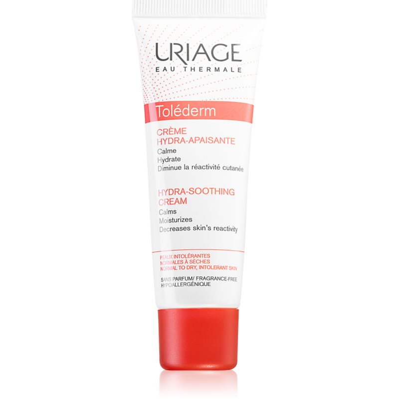 Uriage Toléderm Hydra-Soothing Cream зволожуючий та заспокоюючий крем для чутливої та подразненої шкіри
Uriage Toléderm Hydra-Soothing Cream зволожуючий та заспокоюючий крем для чутливої та подразненої шкіри
