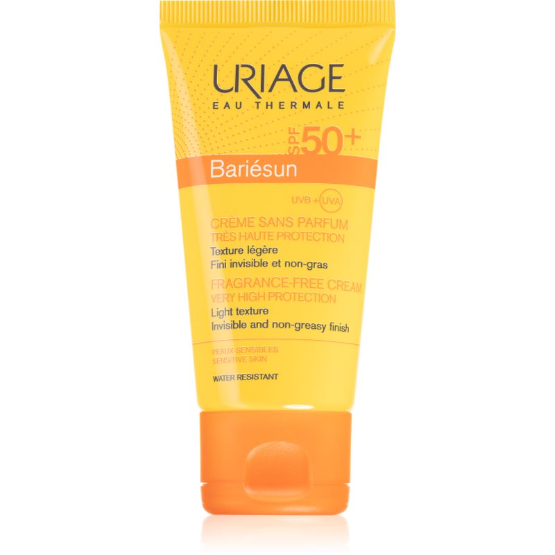 Uriage Bariésun Fragrance-Free Cream SPF 50+ крем для обличчя для засмаги без віддушки SPF 50+ водостійкий
Uriage Bariésun Fragrance-Free Cream SPF 50+ крем для обличчя для засмаги без віддушки SPF 50+ водостійкий