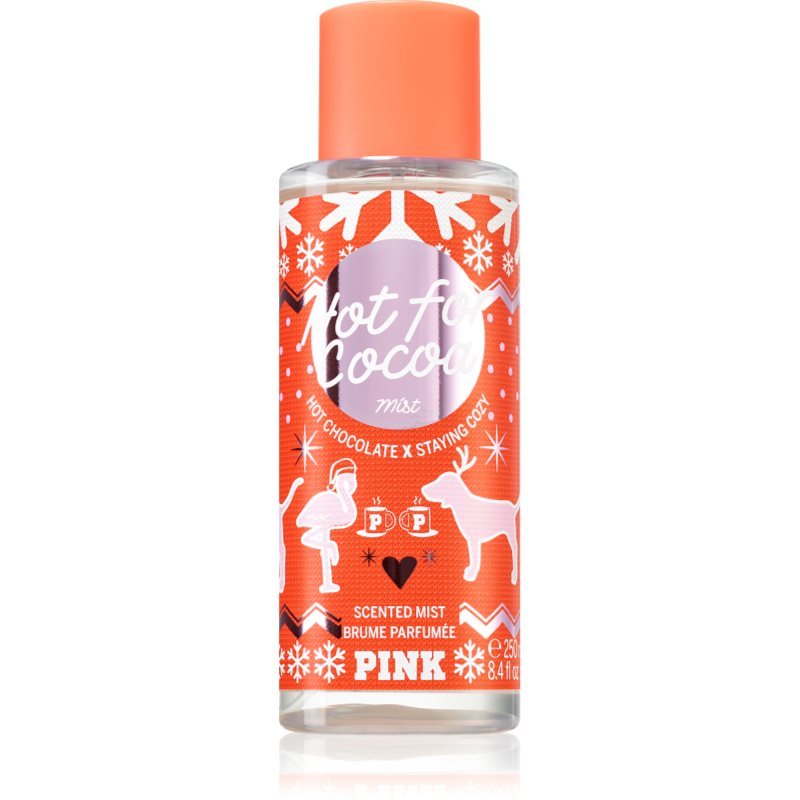 Victoria's Secret PINK Hot for Cocoa парфумований спрей для тіла для жінок
Victoria's Secret PINK Hot for Cocoa парфумований спрей для тіла для жінок