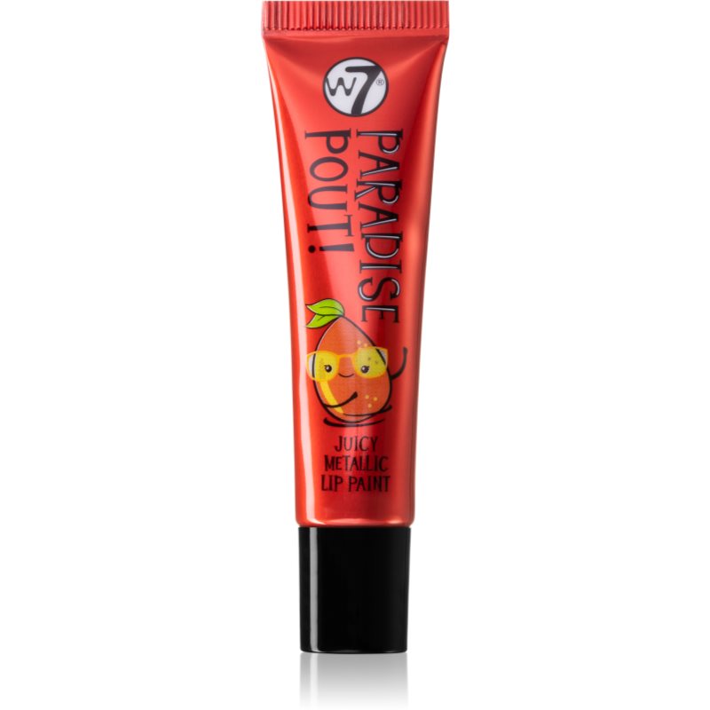 W7 Cosmetics Paradise Pout! помада з металевим ефектом відтінок Mouthwatering Mango
W7 Cosmetics Paradise Pout! помада з металевим ефектом відтінок Mouthwatering Mango