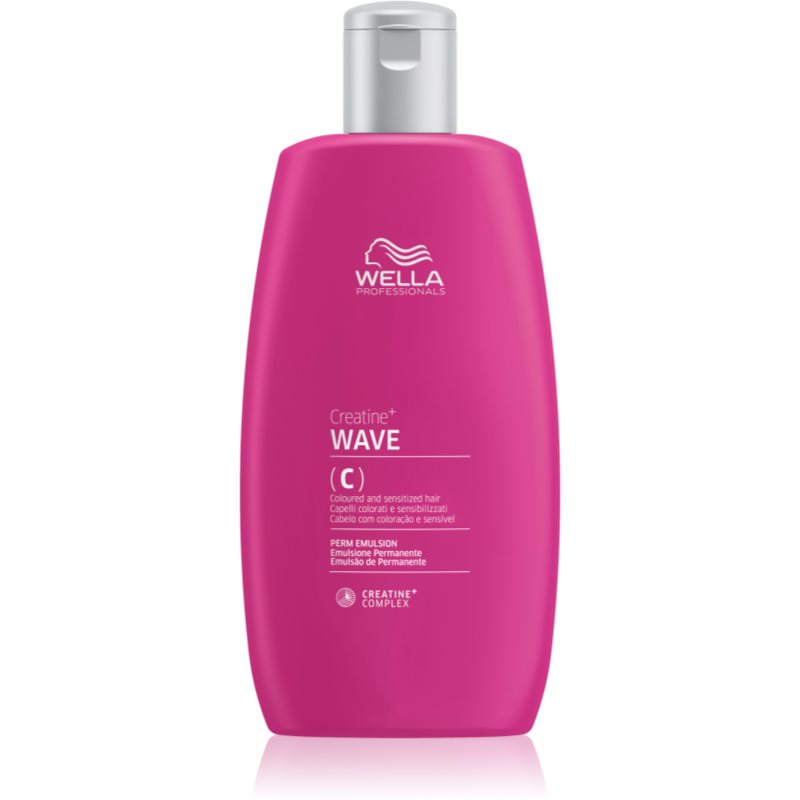 Wella Professionals Creatine+ Wave хімічна завивка для нормального та міцного волосся підходить для фарбованого волосся Wave C/S
Wella Professionals Creatine+ Wave хімічна завивка для нормального та міцного волосся підходить для фарбованого волосся Wave C/S