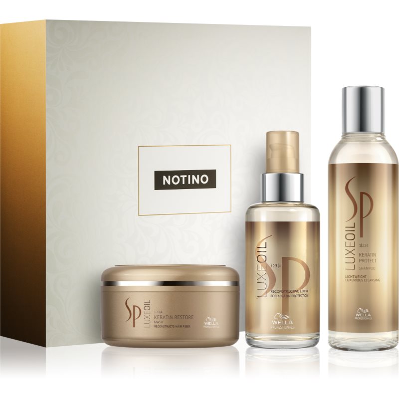 Wella Professionals SP Luxe Oil подарунковий набір I. (для пошкодженого волосся) для жінок
Wella Professionals SP Luxe Oil подарунковий набір I. (для пошкодженого волосся) для жінок