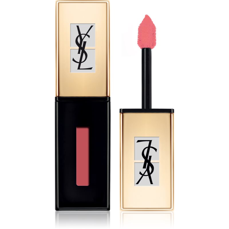 Yves Saint Laurent Vernis À Lèvres Pop Water губна помада та блиск для губ 2 в 1 з «мокрим» ефектом відтінок 203 Eau de Corail
Yves Saint Laurent Vernis À Lèvres Pop Water губна помада та блиск для губ 2 в 1 з «мокрим» ефектом відтінок 203 Eau de Corail