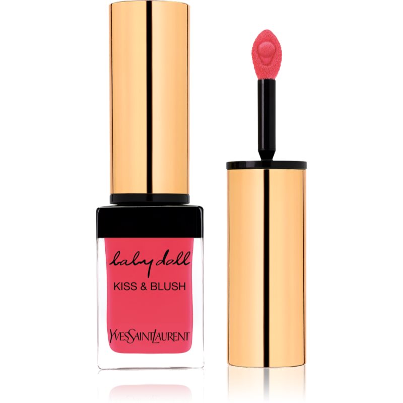 Yves Saint Laurent Baby Doll Kiss & Blush помада-рум'яна з матуючим ефектом відтінок 18 Rose Provocant
Yves Saint Laurent Baby Doll Kiss & Blush помада-рум'яна з матуючим ефектом відтінок 18 Rose Provocant