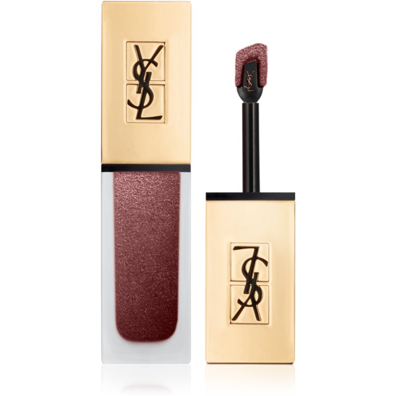 Yves Saint Laurent Tatouage Couture The Metallics рідка помада для губ металік відтінок 105 Magnetic Prune Temper
Yves Saint Laurent Tatouage Couture The Metallics рідка помада для губ металік відтінок 105 Magnetic Prune Temper