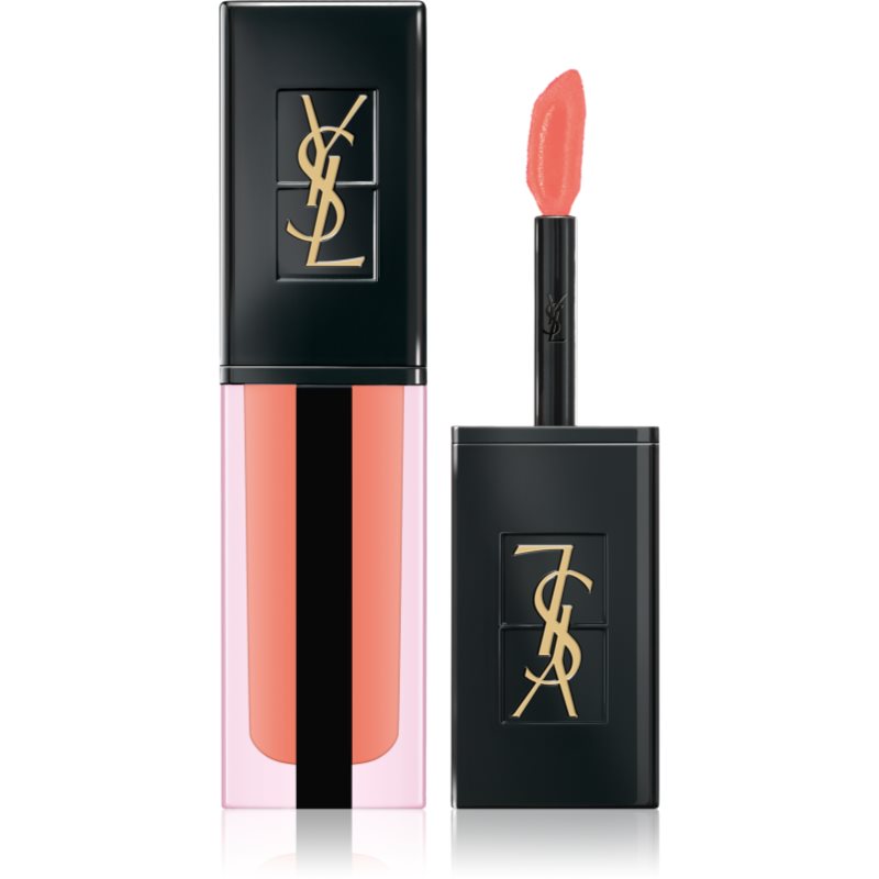 Yves Saint Laurent Vernis À Lèvres Water Stain стійка рідка помада зволожує та надає блиск відтінок 604 Peach Plunge
Yves Saint Laurent Vernis À Lèvres Water Stain стійка рідка помада зволожує та надає блиск відтінок 604 Peach Plunge