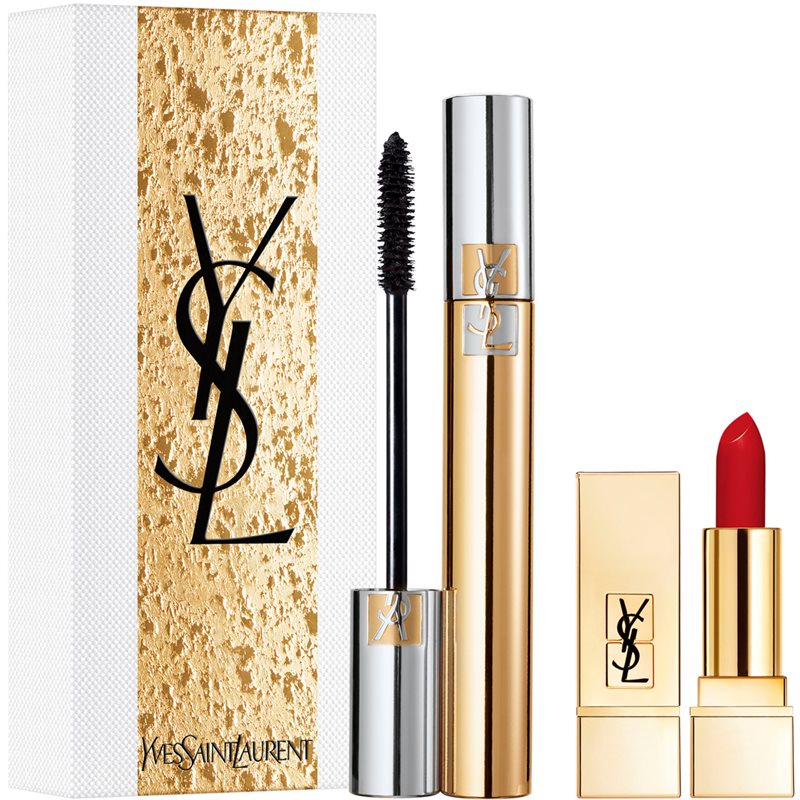 Yves Saint Laurent Mascara Volume Effet Faux Cils подарунковий набір (для досконалого вигляду)
Yves Saint Laurent Mascara Volume Effet Faux Cils подарунковий набір (для досконалого вигляду)