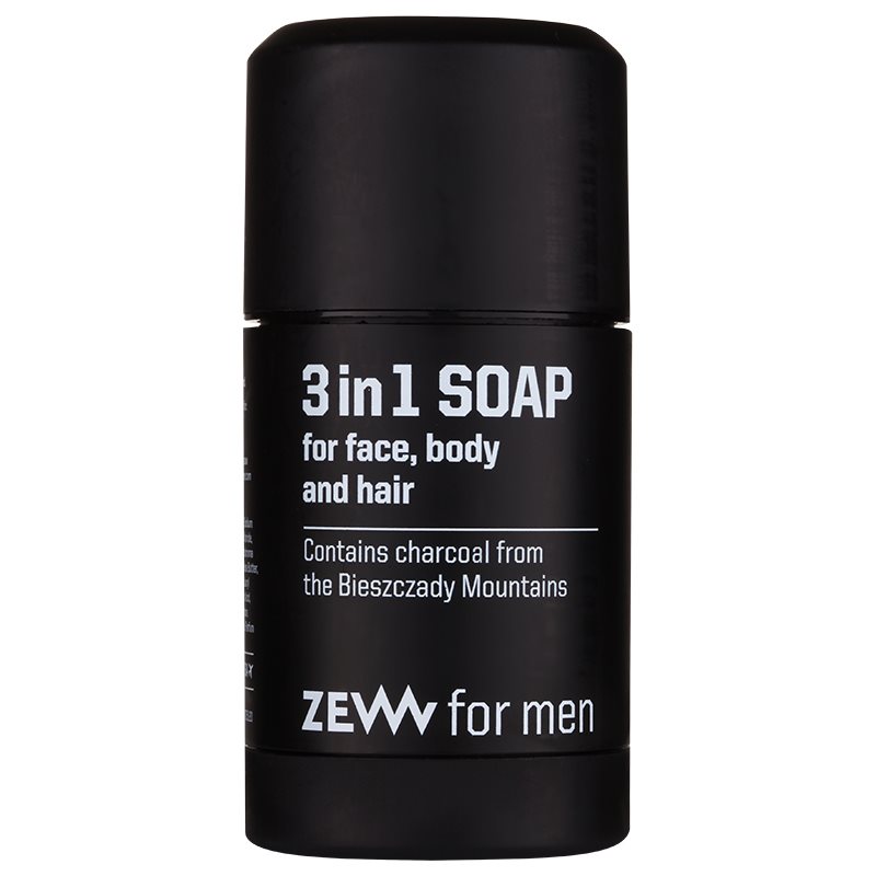 Zew For Men 3 in 1 Soap натуральне тверде мило для обличчя, тіла та волосся 3в1
Zew For Men 3 in 1 Soap натуральне тверде мило для обличчя, тіла та волосся 3в1