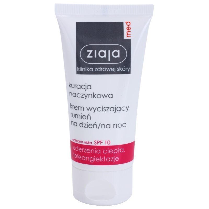 Ziaja Med Capillary Care поживний заспокоюючий крем для чутливої шкіри схильної до почервонінь SPF 10
Ziaja Med Capillary Care поживний заспокоюючий крем для чутливої шкіри схильної до почервонінь SPF 10