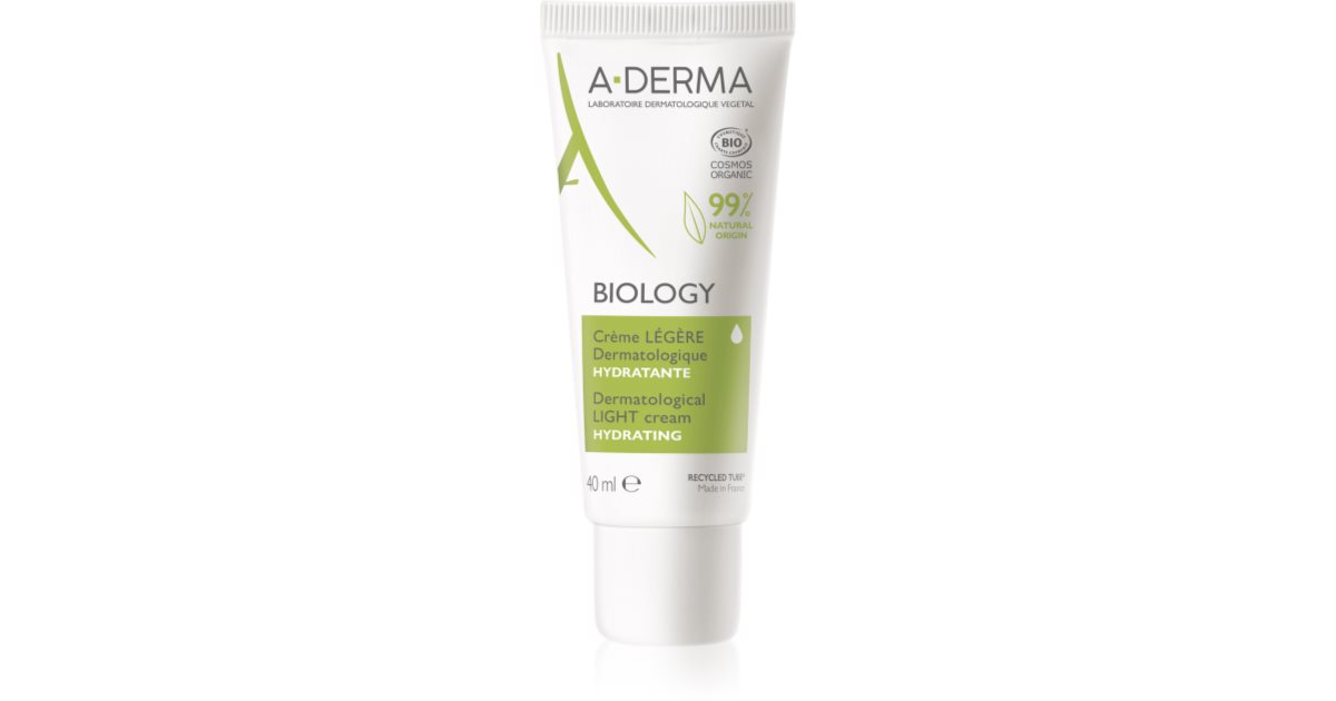 A Derma Biology Crema Idratante Leggera Per Pelli Normali E Miste