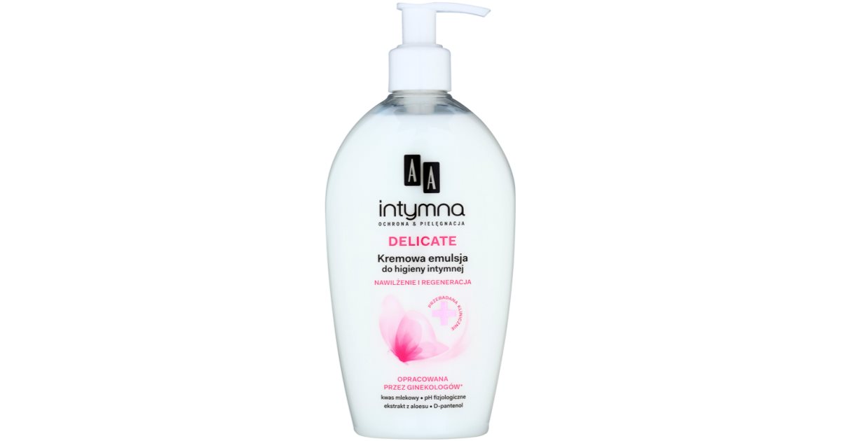 AA Cosmetics Intimate Delicate emulsión para la higiene íntima con